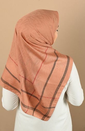 Peach Color Scarf 1221-10-905