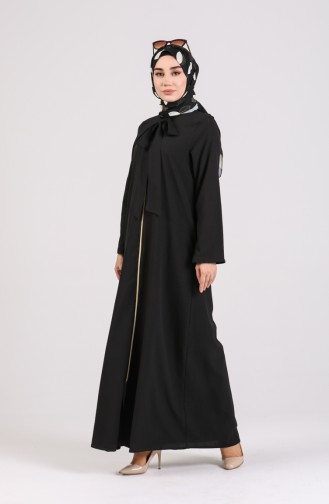 Black Abaya 1425-03