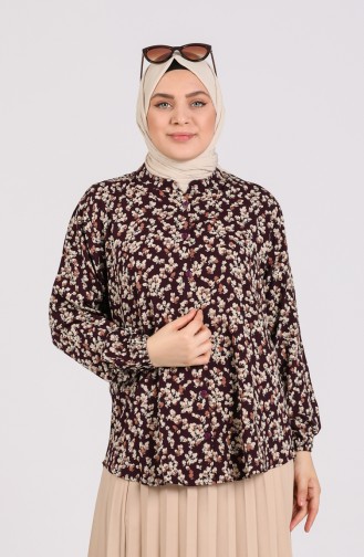 Damson Overhemdblouse 1061-04