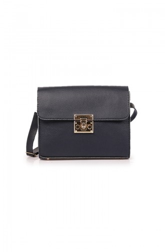 Navy Blue Shoulder Bag 64Z-02