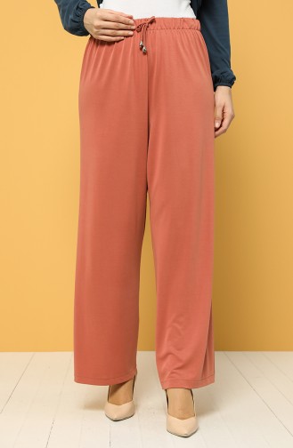 Modal Fabric Elastic Waist Trousers 1317-01 Tile 1317-01