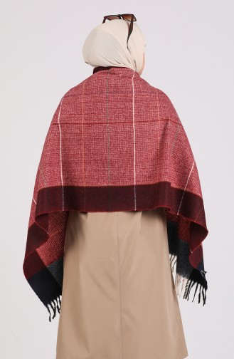 Claret Red Poncho 42200-02