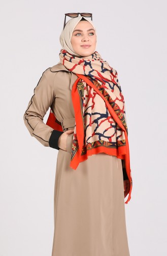 Orange Poncho 43100-03