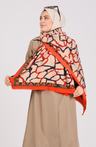 Orange Poncho 43100-03