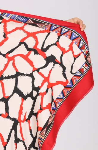 Rot Poncho 43100-04