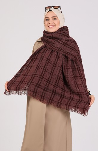 Claret red Poncho 43200-04