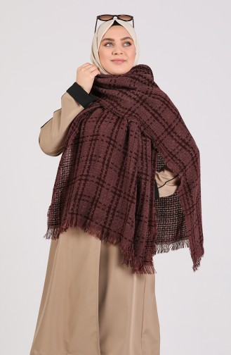 Weinrot Poncho 43200-04