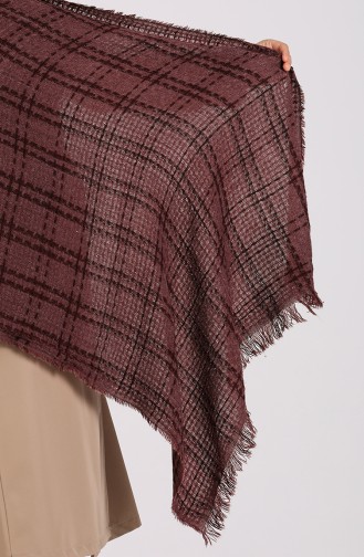 Weinrot Poncho 43200-04