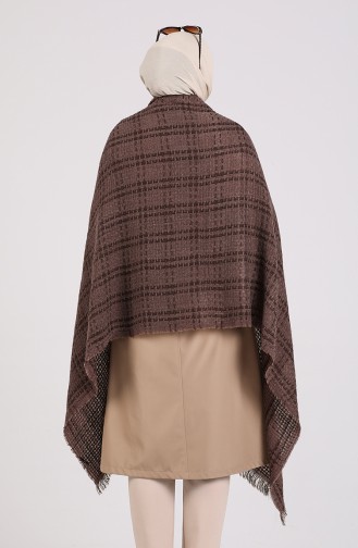 Brown Poncho 43200-07