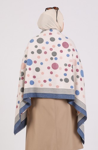 Blau Poncho 43600-07