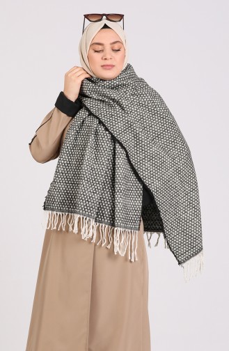 Schwarz Poncho 2561-01