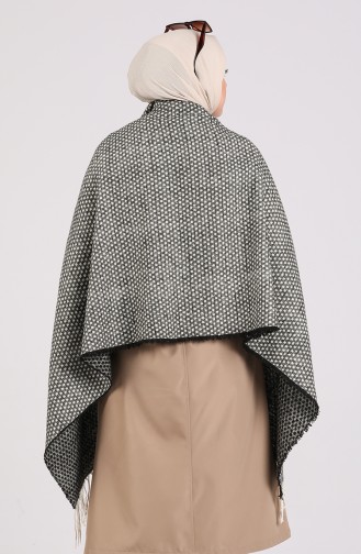 Schwarz Poncho 2561-01