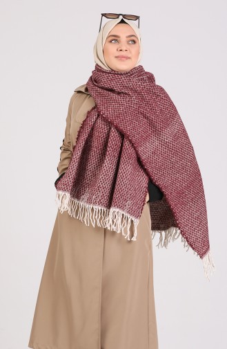 Claret Red Poncho 2561-04