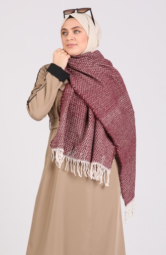Claret Red Poncho 2561-04