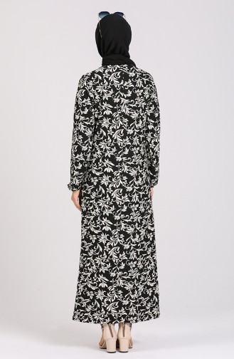 Robe Hijab Noir 0064-01