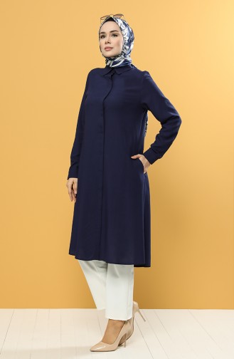 Navy Blue Tunics 8270-06