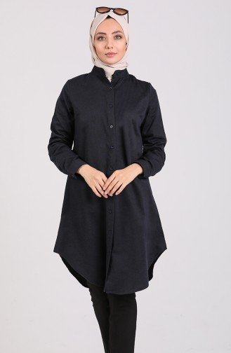 Navy Blue Tuniek 6484-07