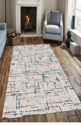 Dekoratif Modern Kaymaz Taban Halı 80 X 200 Cmexfab229Mor