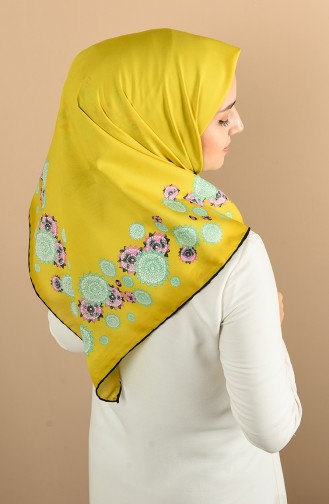 Oil Green Scarf 05004-8884A-02