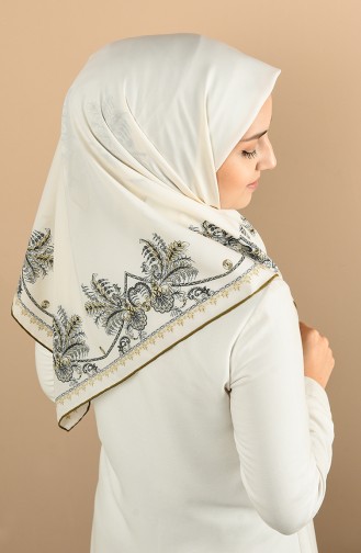 Cream Hoofddoek 05004-8884B-05
