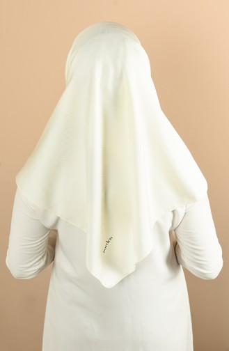 Cream Hoofddoek 13188-06