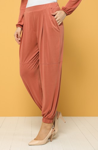 Modal Fabric Elastic Trousers 2185-04 Tile 2185-04