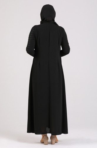 Black İslamitische Jurk 5080-01