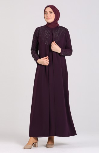 Robe Hijab Plum 5080-04