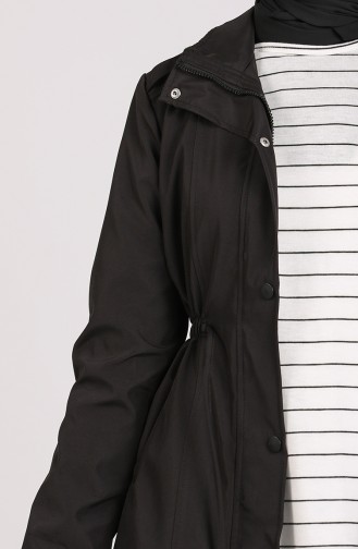 Black Trench Coats Models 1474-04