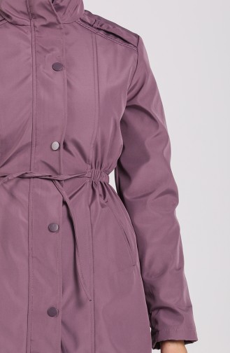 Lilac Trench Coats Models 1474-05