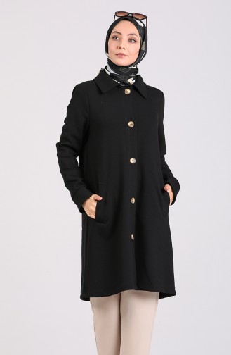 Black Trench Coats Models 4307-01