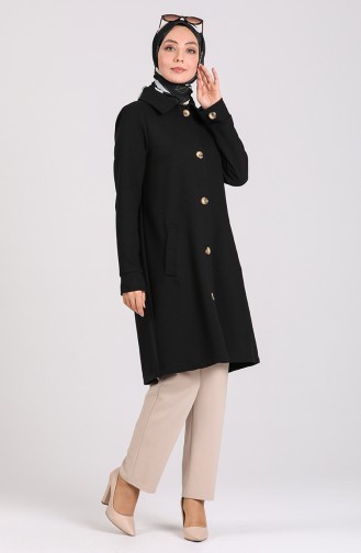 Black Trench Coats Models 4307-01