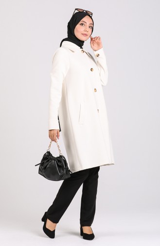 White Trench Coats Models 4307-05