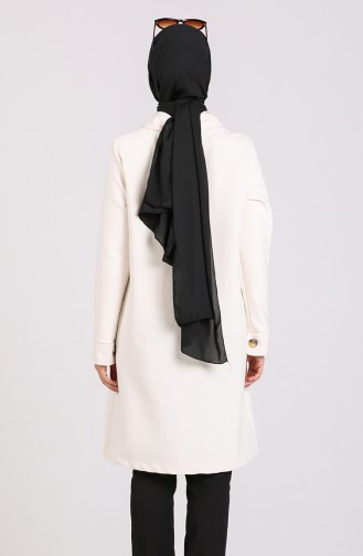 White Trench Coats Models 4307-05