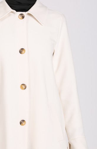 White Trench Coats Models 4307-05