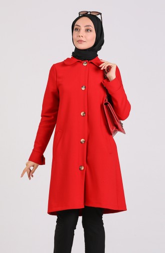 Red Trench Coats Models 4307-07