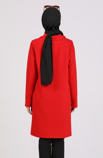 Red Trench Coats Models 4307-07