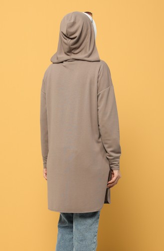 Hooded Sports Tunic 8280-05 Mink 8280-05