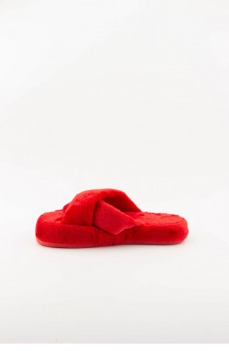 Red Woman home slippers 3576.MM KIRMIZI