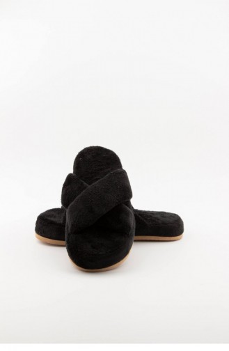 Black Women`s House Slippers 3576.MM SIYAH