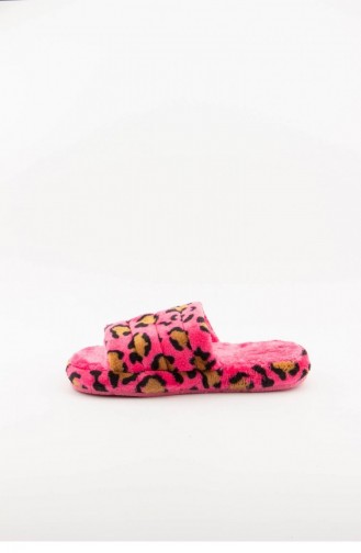 Chaussons Pour Femme Rose 3577.MM LEOPAR