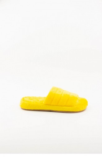 Yellow Women`s House Slippers 3577.MM SARI