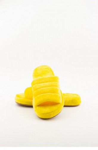 Yellow Women`s House Slippers 3577.MM SARI