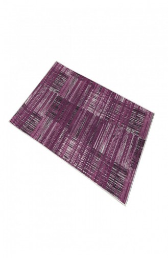 Dekoratif Modern Kaymaz Taban Halı 160 X 230 Cmexfab136Mor