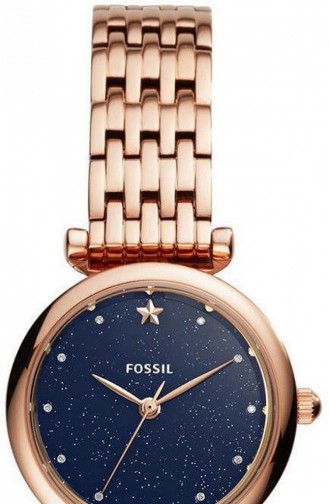 Rose Tan Wrist Watch 4522