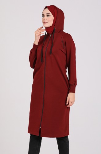 Claret Red Cape 0426-03