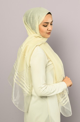 Cream Shawl 4878-15