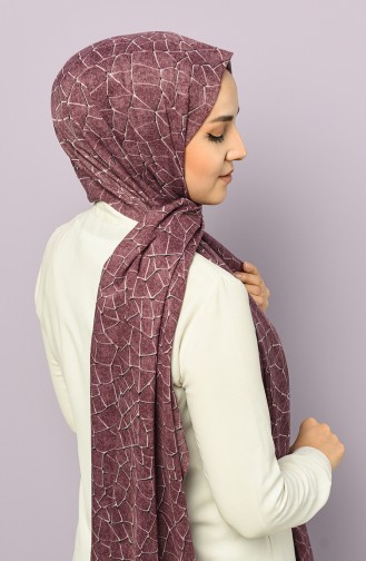 Plum Shawl 11165-12