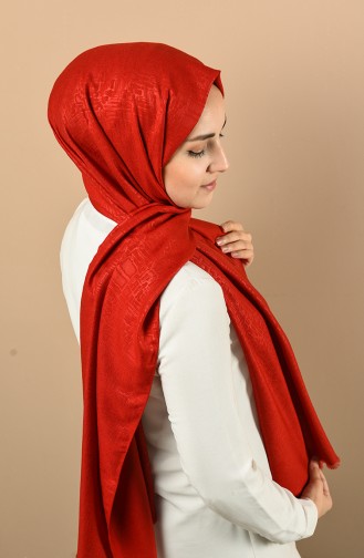 Rot Schal 15211-15