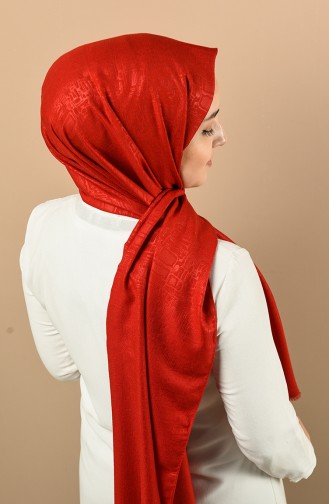Rot Schal 15211-15
